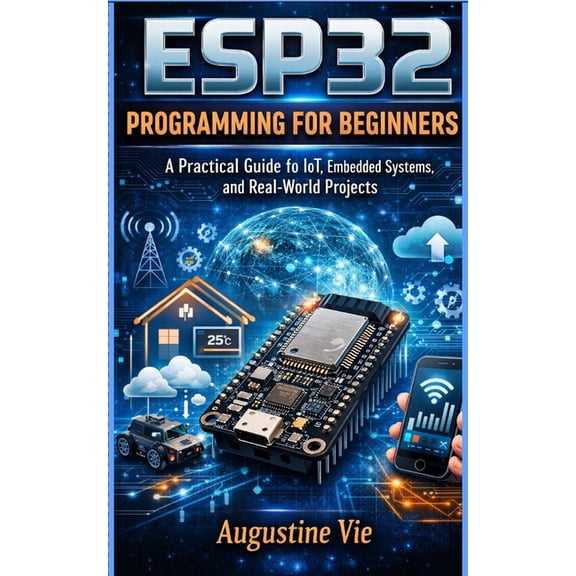 Esp32 programming for beginners: A Practical Guide to IoT, Embedded Systems, and Real-World Projects, (Paperback)