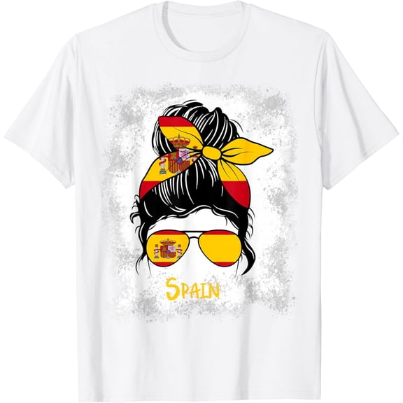 Espa?a Bleached Spain Spanish girl Woman T-Shirt