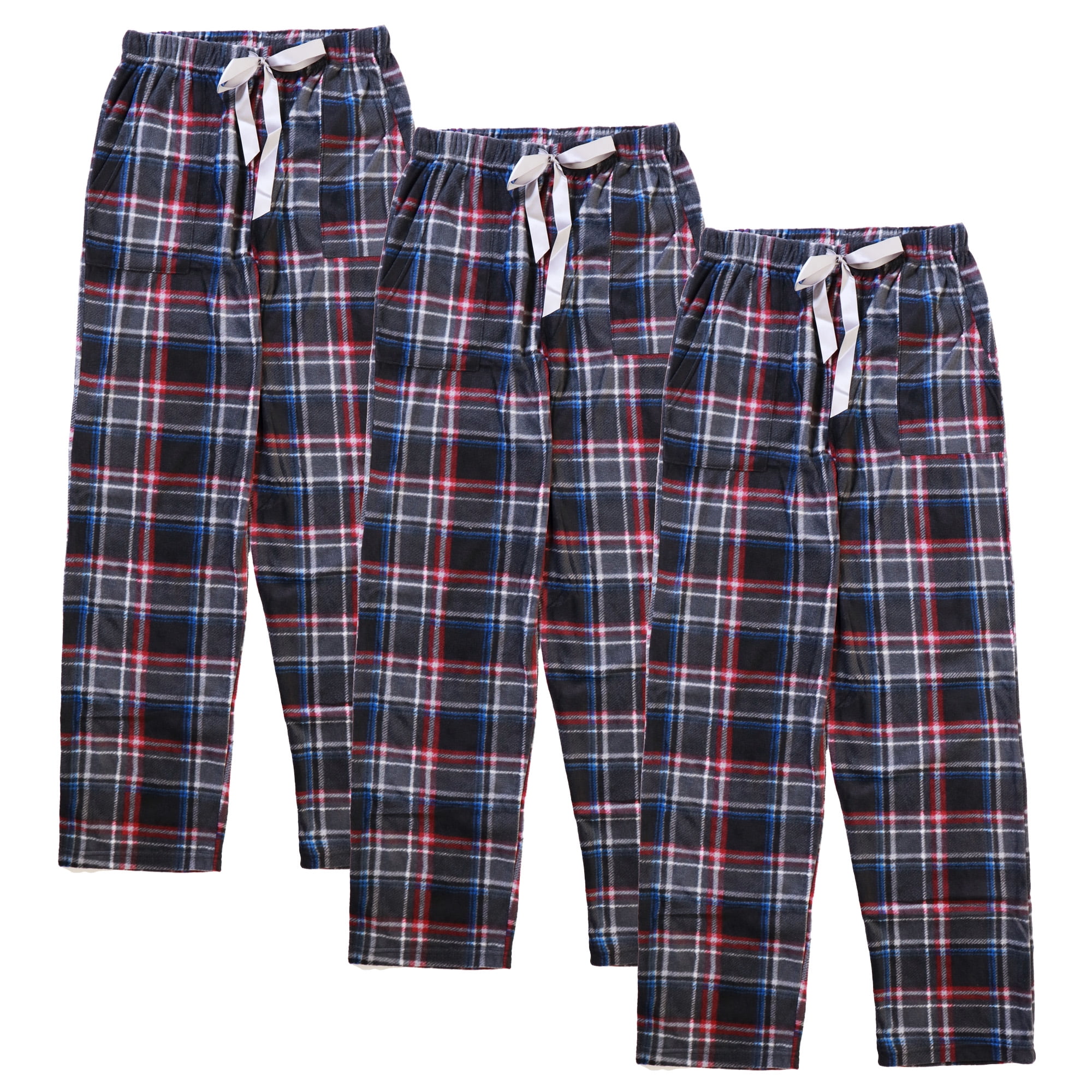 Espada Menswear Men's COZY Fleece Pajama Pants (3-Pack) - Walmart.com