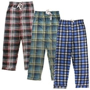 Espada Menswear Men's COZY Fleece Pajama Pants (3-Pack)
