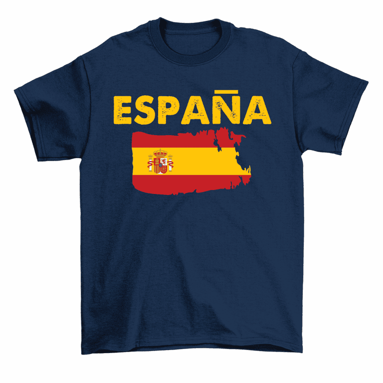 Unisex Espana Flag Women T-Shirt Spain Men Spanish