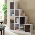 thumbnail image 1 of Espece Multi-Cube Bookcase Storage Organizer, White, 1 of 5