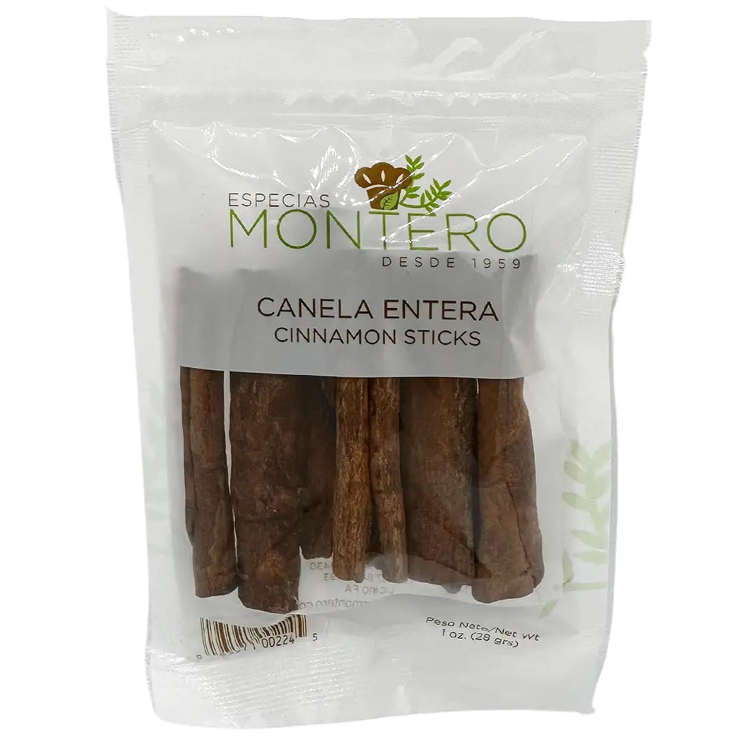 Canela Entera, Especias Montero, Spice, Kosher, 28grs, Single Item