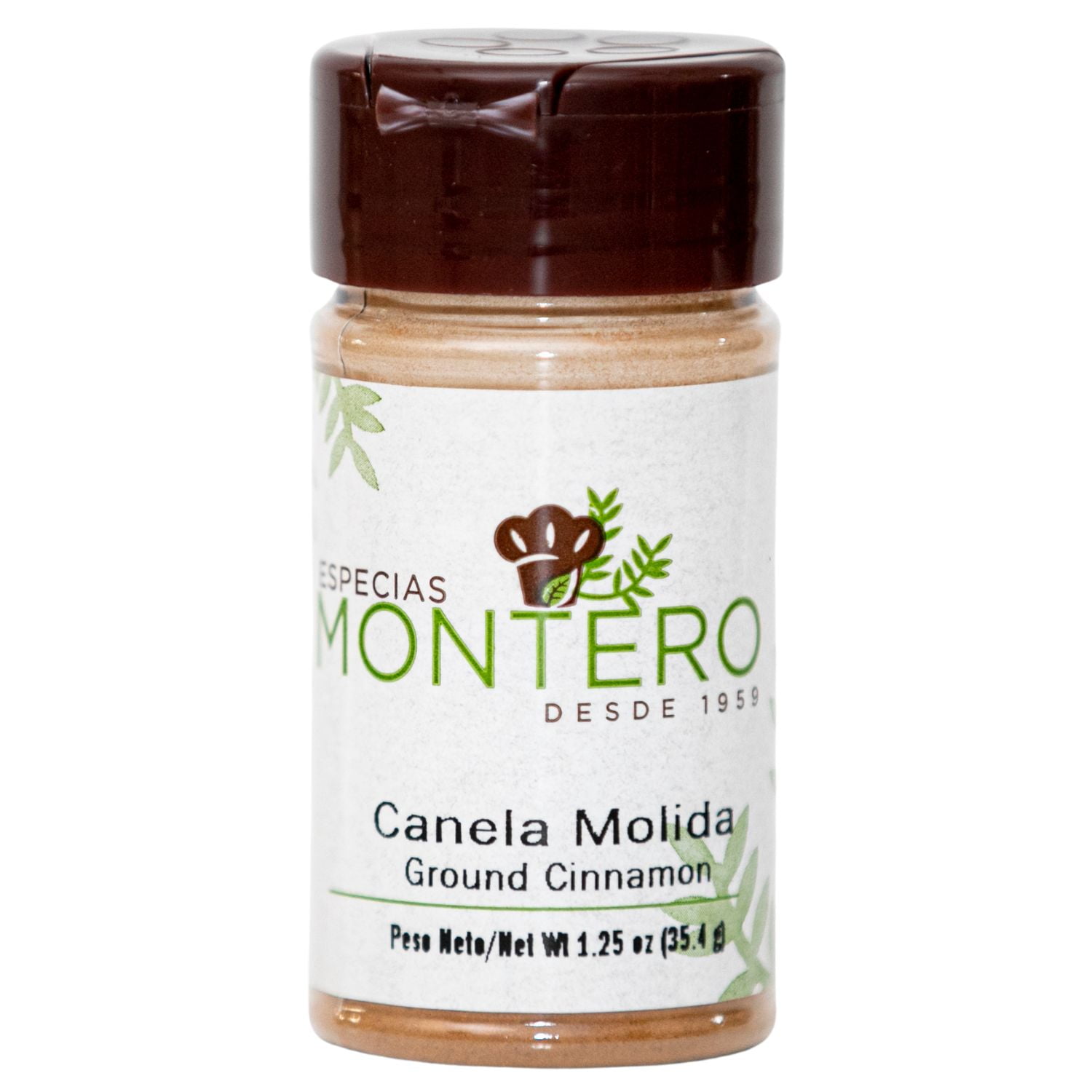 Canela Molida, Especias Montero, Spice, Kosher, 1.25oz, Single Item