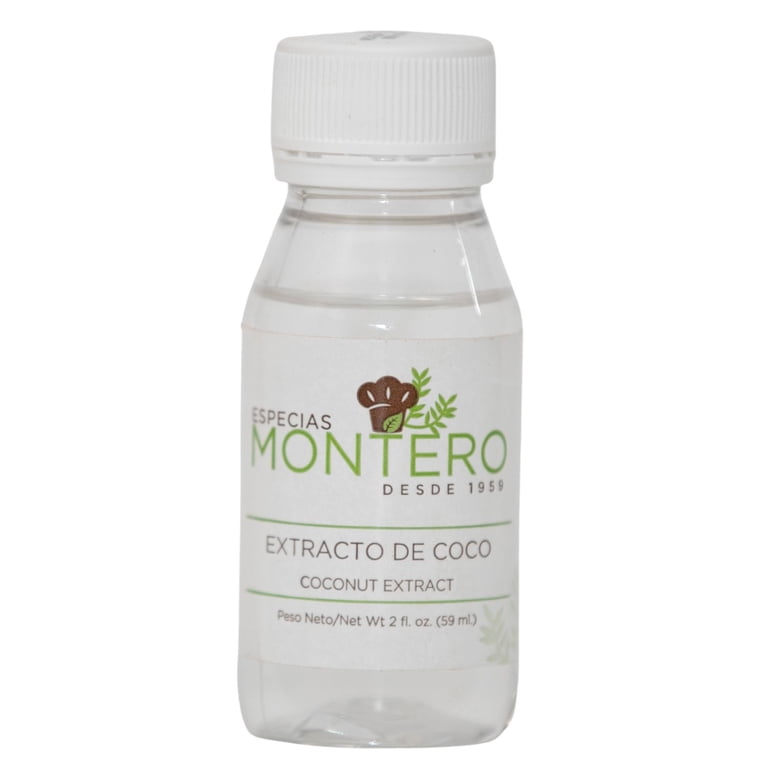 Extracto de Coco, Especias Montero, Extracts, Flavoring, Liquid, 2