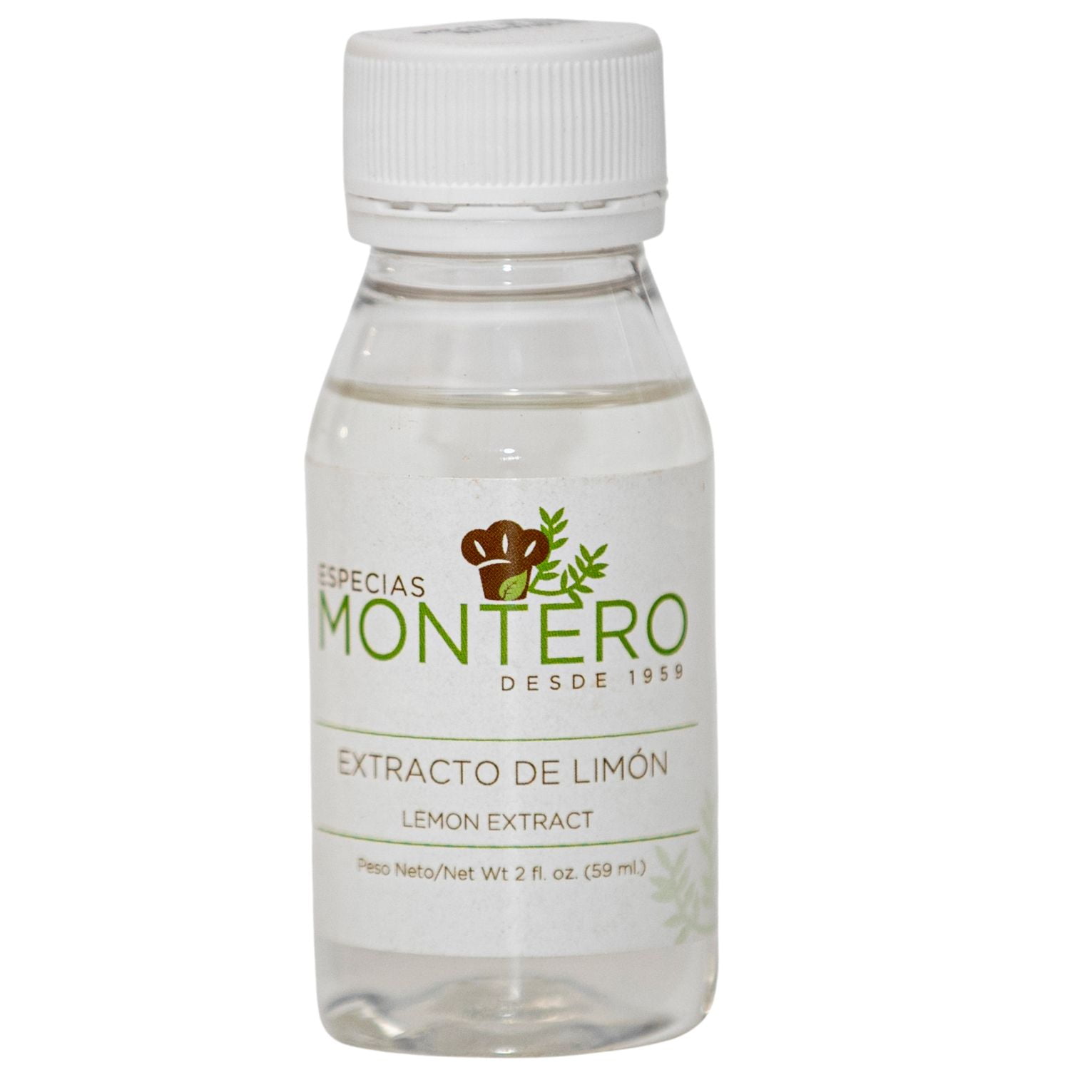 Extracto de Limón, Especias Montero, Extracts, Flavoring, Liquid, 2 oz, Single Item