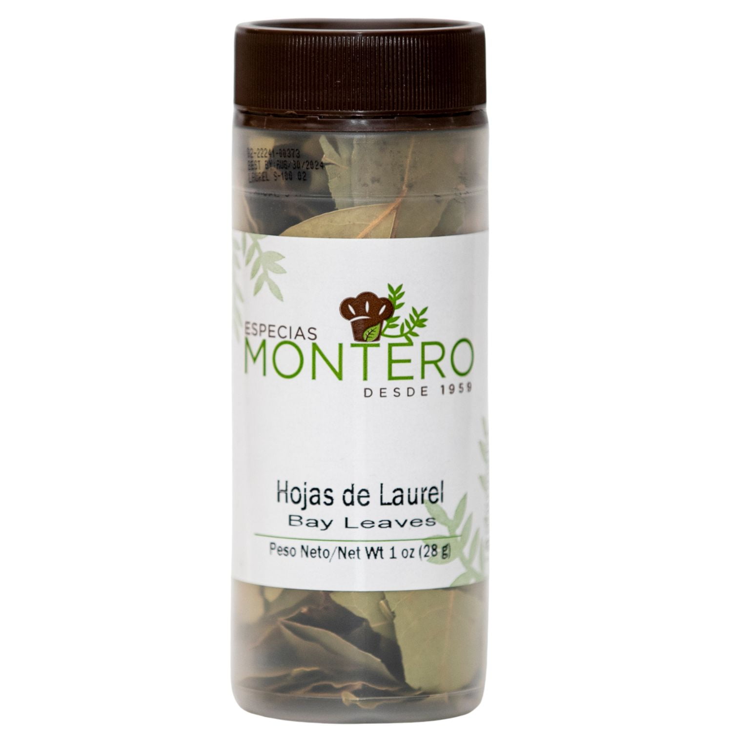 Hojas de Laurel, Especias Montero, Kosher, Single Pieces, 1oz., Single Item