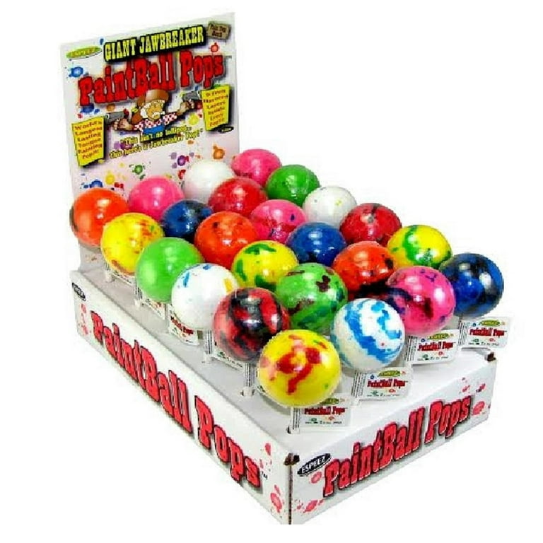 Espeez Giant Jawbreaker Paintball Pops - 24 Ct. Individually