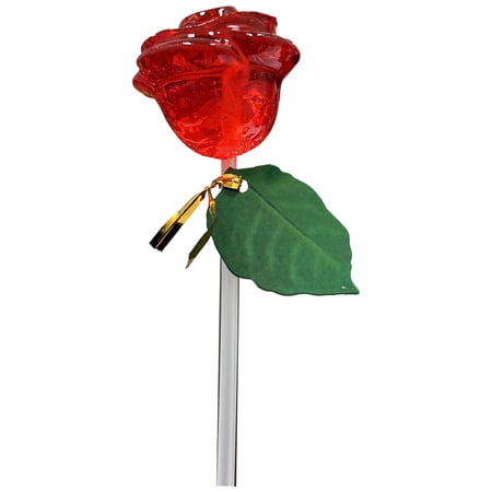Espeez Red Rose Pops, Strawberry Flavored Lollipop, 1.2 oz, Contains No Known Allergens