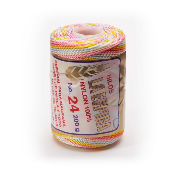 Espiga No.24-100% Nylon Omega String Cord for Knitting and Crochet - 31 Baby Hues