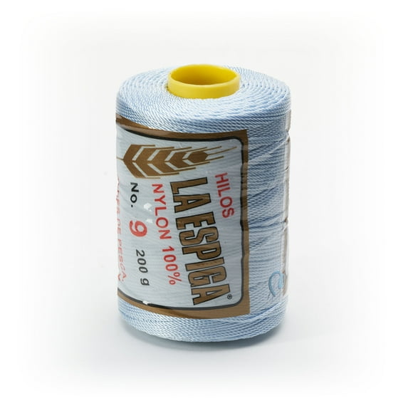 Espiga No. 9-100% Nylon Omega String Cord for Knitting and Crochet - 22 Light Blue