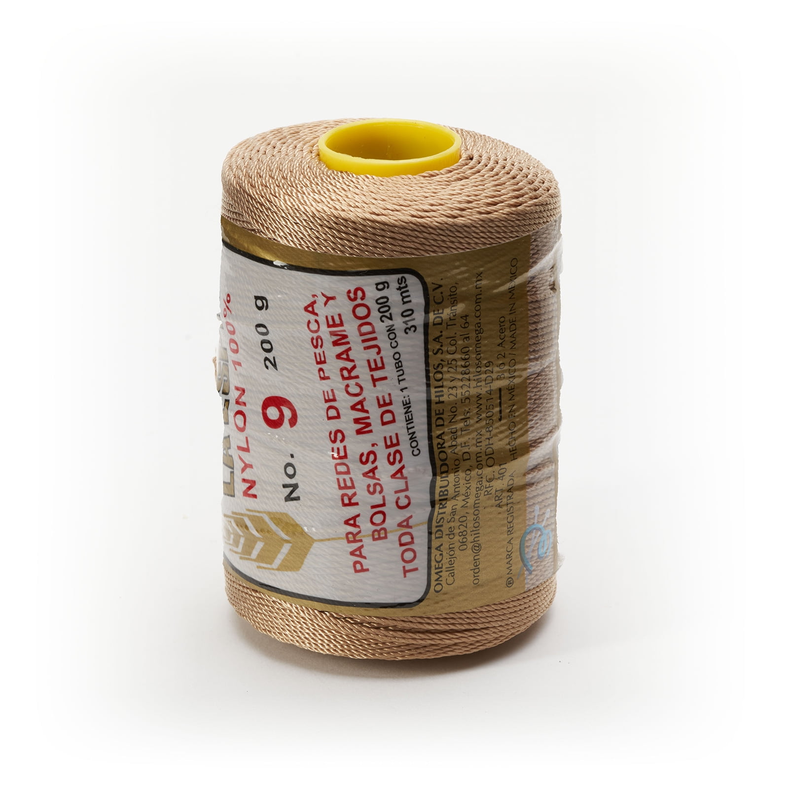 Espiga No. 9-100% Nylon Omega String Cord for Knitting and 