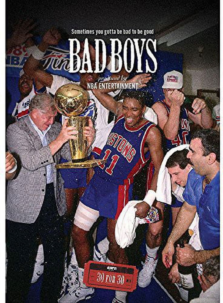 Espn Films 30 for 30 Bad Boys DVD Team Marketing Documentary