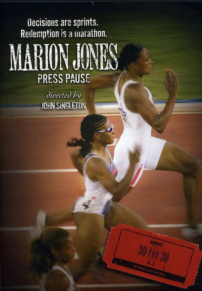 Espn Marion Jones Press Pause (DVD), Team Marketing, Sports & Fitness