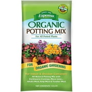 Espoma Organic Potting Soil Mix, All Natural Potting Mix For All Indoor & Outdoor Containers Including Herbs & Vegetables for Organic Gardening, 1 cu ft