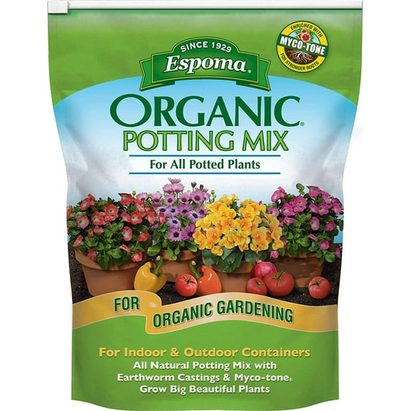 Espoma Organic Potting Mix - All Purpose Soil - 4 Quart