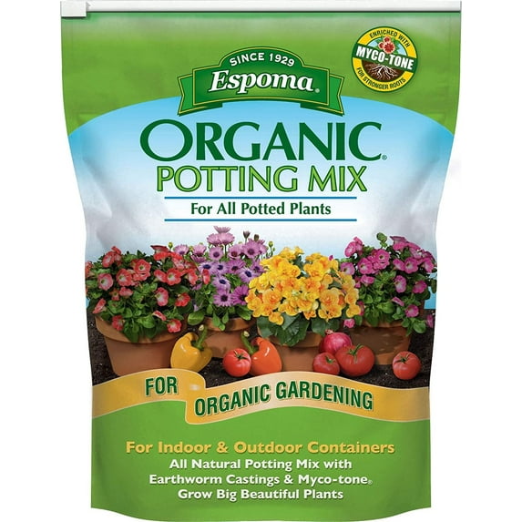 Espoma Organic Potting Mix - All Purpose Soil - 4 Quart