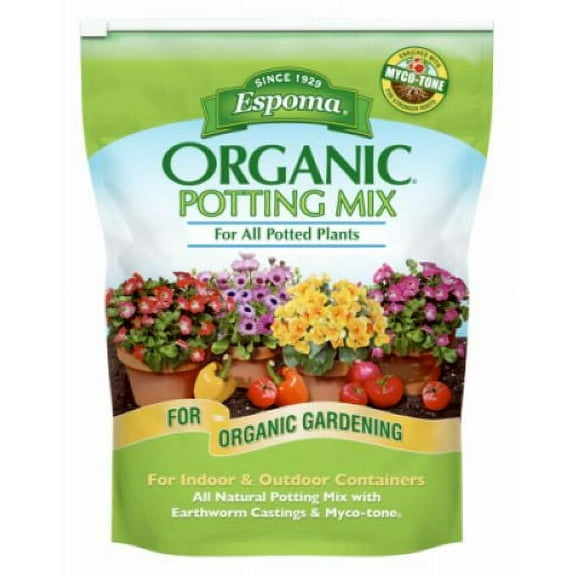 Espoma AP8 8 Quart Bag Of Organic Potting Mix - Quantity of 12
