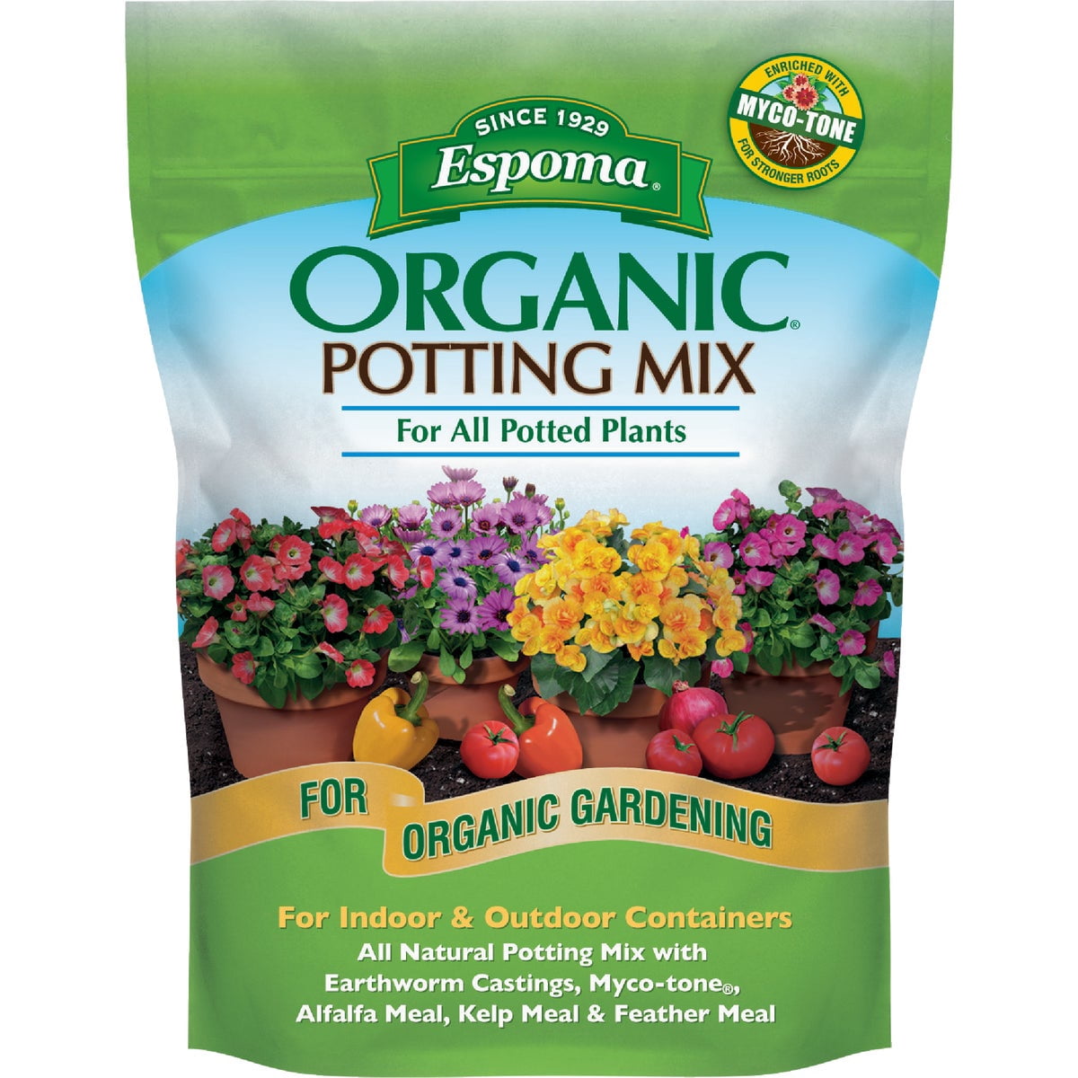 Espoma AP8 8 Quart Bag Of Organic Potting Mix - Quantity of 2