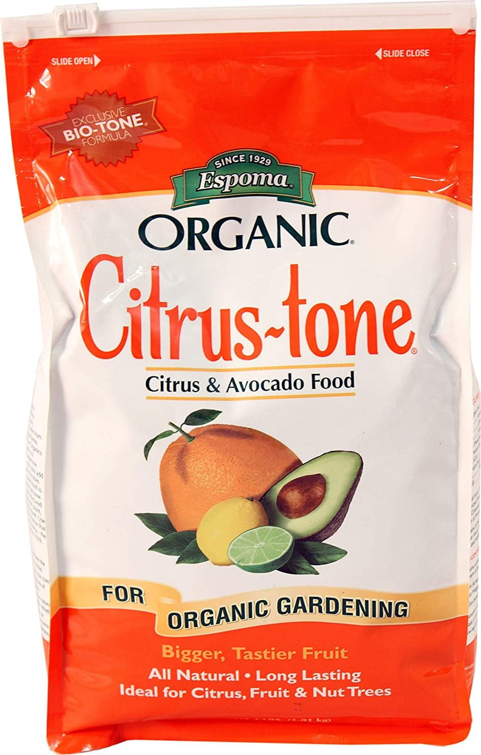 Espoma Citrus-Tone Plant Food - Natural 5-2-6, Slow-Release, Granules - 4 lbs