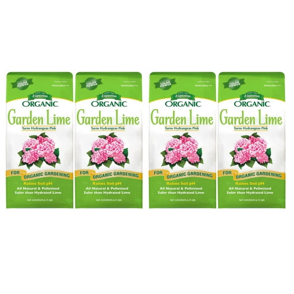 Espoma Organic Garden Lime Pelletized Soil Enhancer - Natural, Pellets - 4 Pack, 6.75#