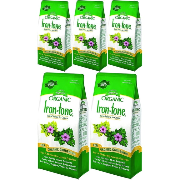 Espoma IT5 Iron Tone Bag, 5-Pound, 5 Pack
