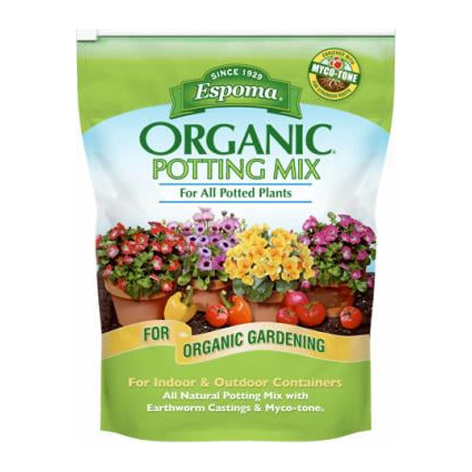 Espoma Organic AP8 Potting Mix, Organic, 8 Qts. - Quantity 6