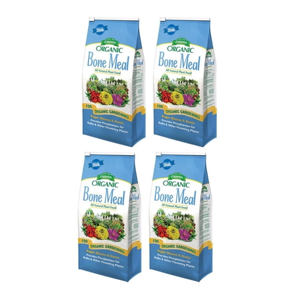 Espoma Organic Bone Meal 4-12-0 All-Natural Plant Food Source of Nitrogen and Phosphorus, 4lb (Pack of 4)