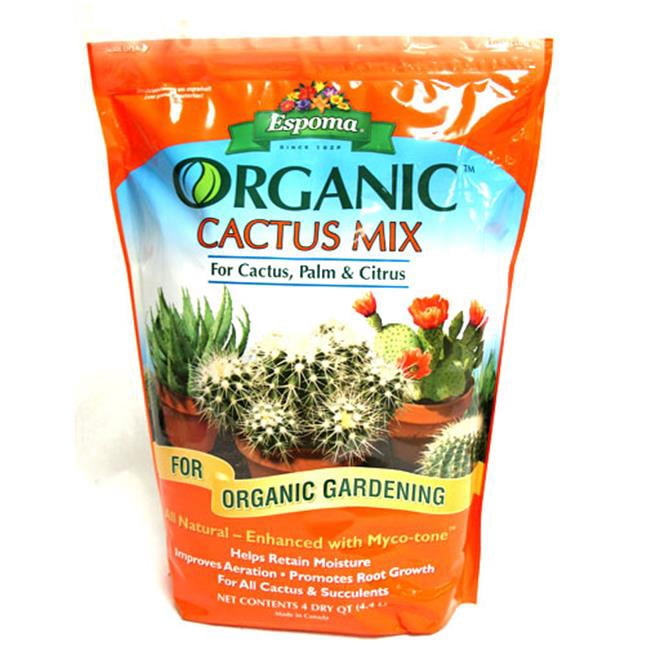 Espoma Organic Cactus Mix - Natural Potting Soil for Cactus and ...