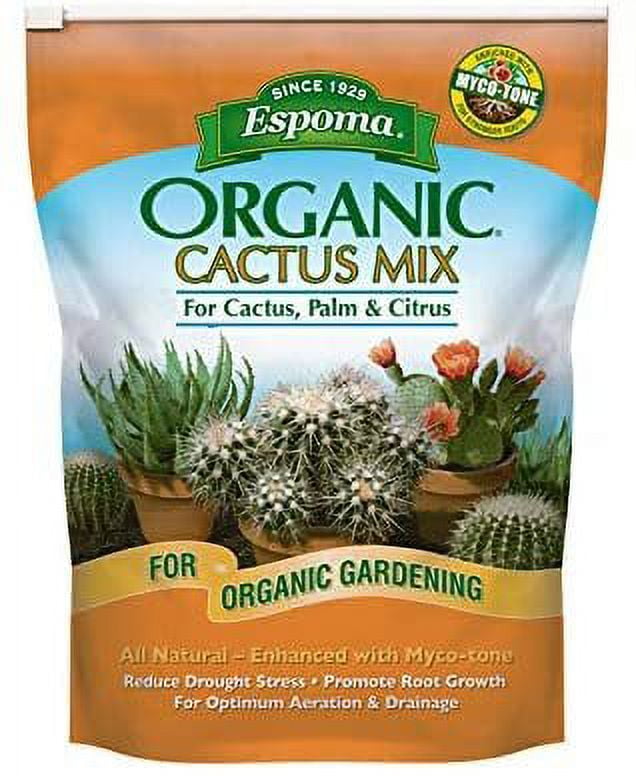 Espoma Organic Cactus Mix Organic Potting Mix - Case of: 12