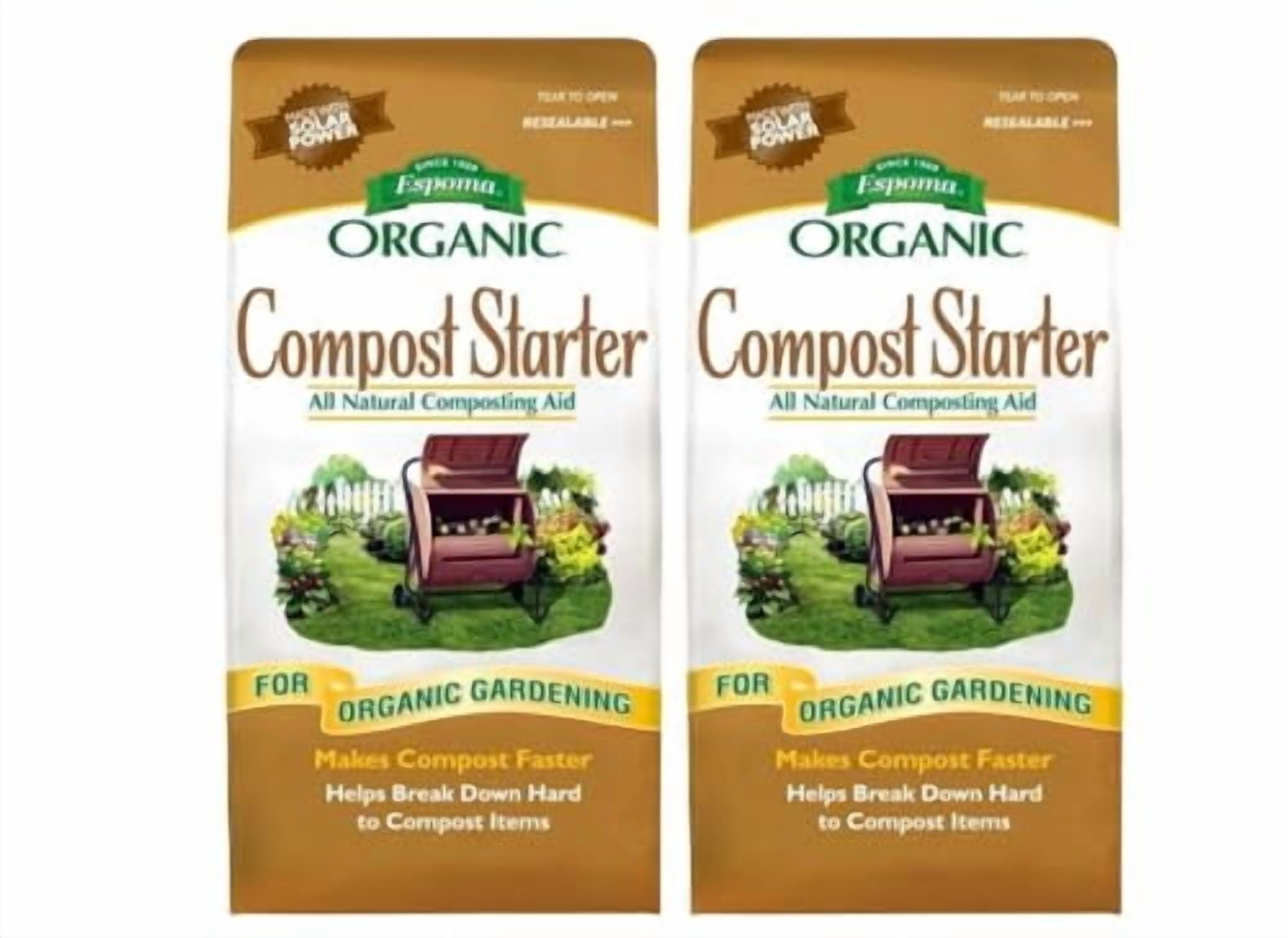 Espoma Organic Compost Starter; All-Natural Composing Aid Helps Break ...
