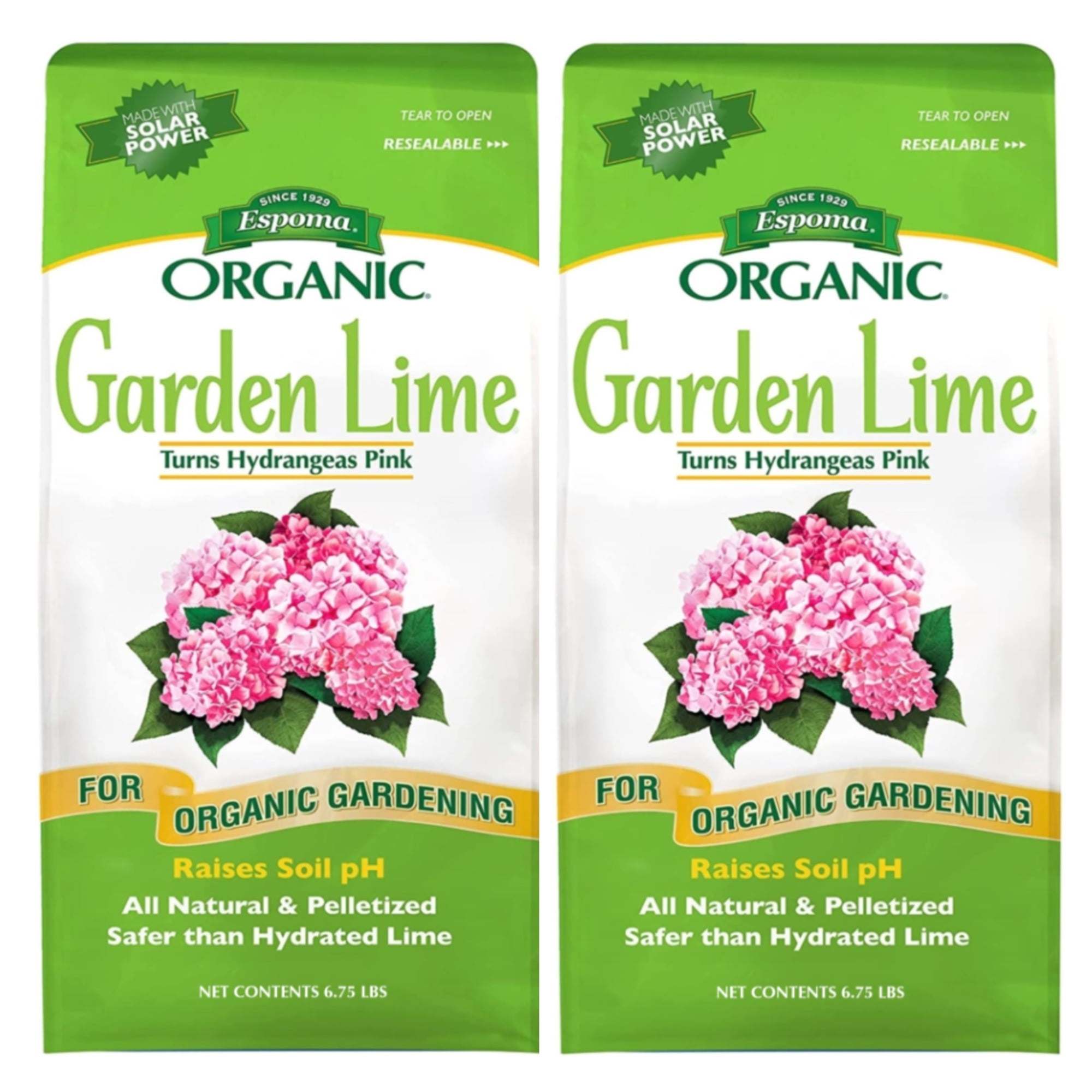 Espoma Organic Garden Lime Soil Enhancer, 6.75 lb, 2 Pack - Walmart ...