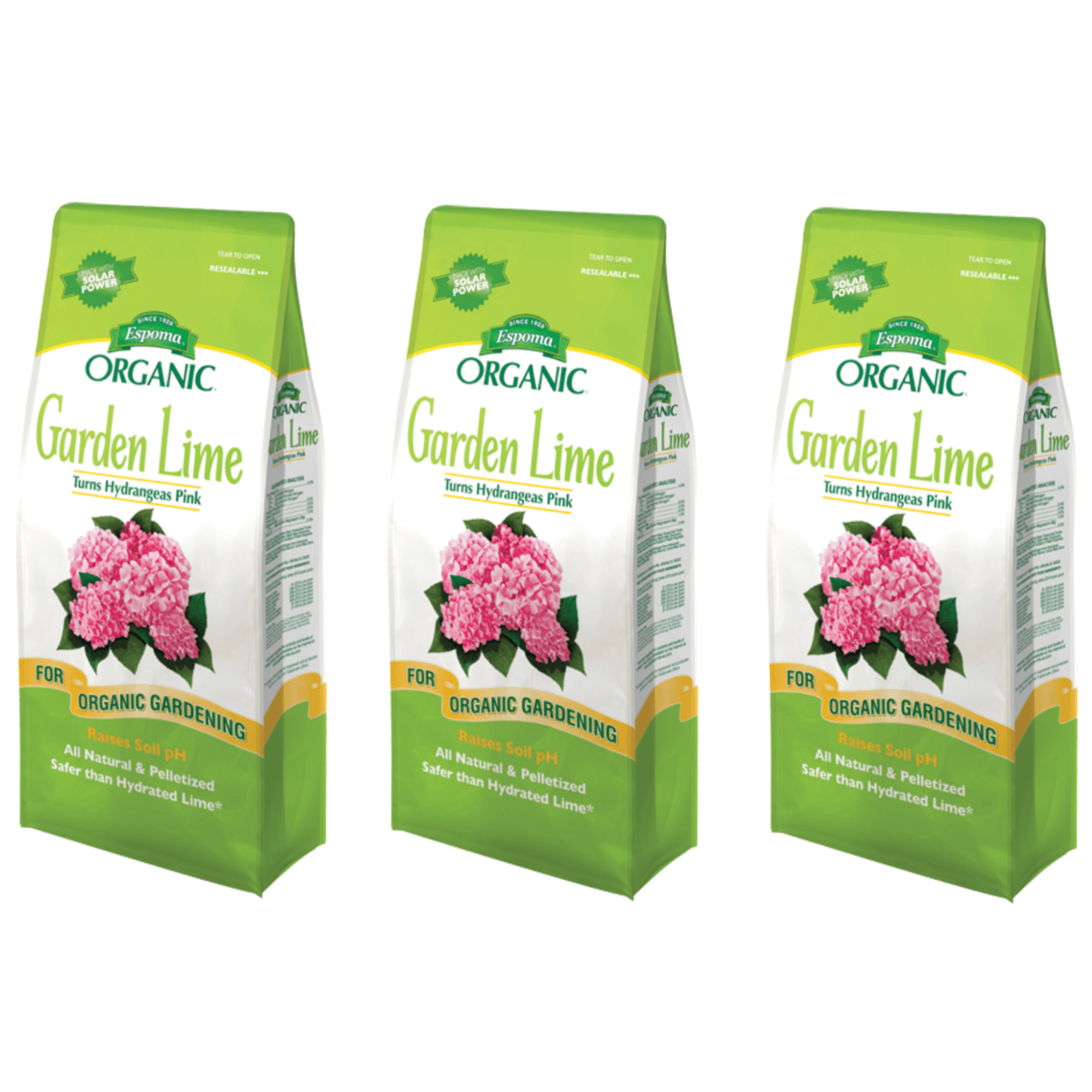 Espoma Organic Garden Lime Soil Enhancer, 6.75 lb, 3 Pack - Walmart.com
