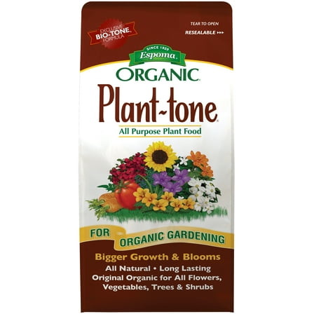 Espoma Organic Plant-tone Plant Food, 5-3-3 Fertilizer, 8 lbs.