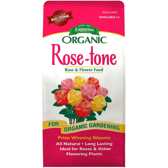 Espoma Organic RoseTone Plant Food, 432 Fertilizer, 8 lb.