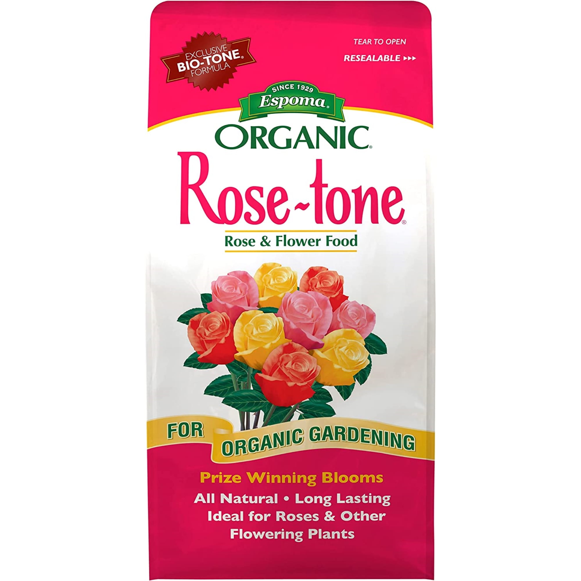 Hold op salgsplan bad Espoma Organic Rose-tone Rose & Flower Food, 18 Lbs - Walmart.com
