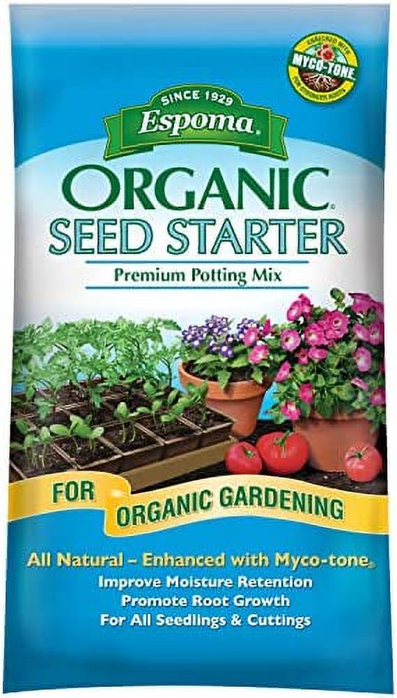 Espoma Organic Seed Starter Premium Potting Soil Mix All Natural & Organic Seed Starting Mix