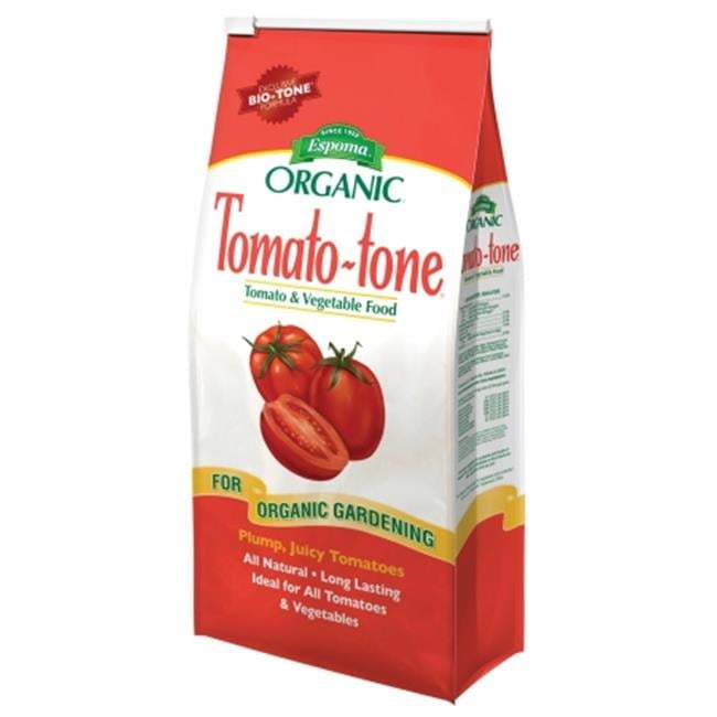 Espoma Organic Tomato-tone Plant Fertilizer, 18 Lb - Garden Nutrients for Juicy Tomatoes