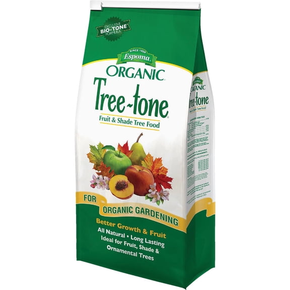 Espoma Tree-Tone Fruit & Shade Tree Food, 4 lbs with Bio-tone Microbes (4 Pack)