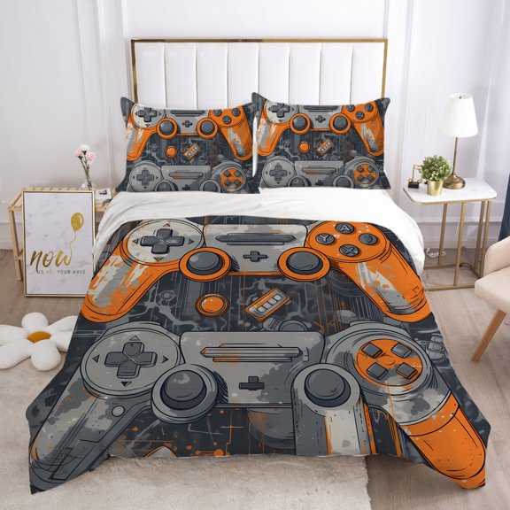 Esports Style Decor Bedding Suit Quilt Cover Two Tone High Saturation Bed Clothes Delicate Home Bedding Sets
