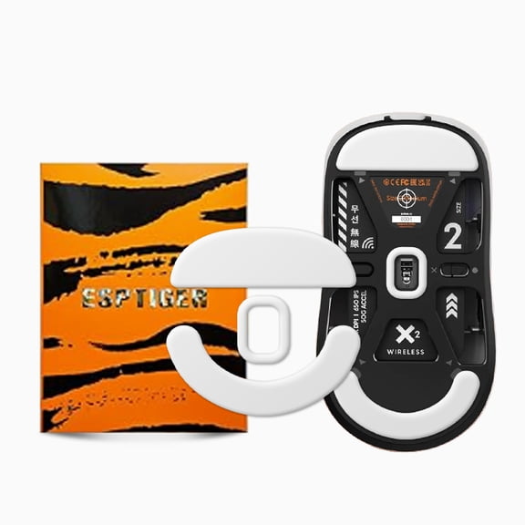 Esports Tiger ICE V2 Mouse Feet Mouse Skates For PULSAR X2 Wireless / X2 Mini Wireless Gaming Mouse