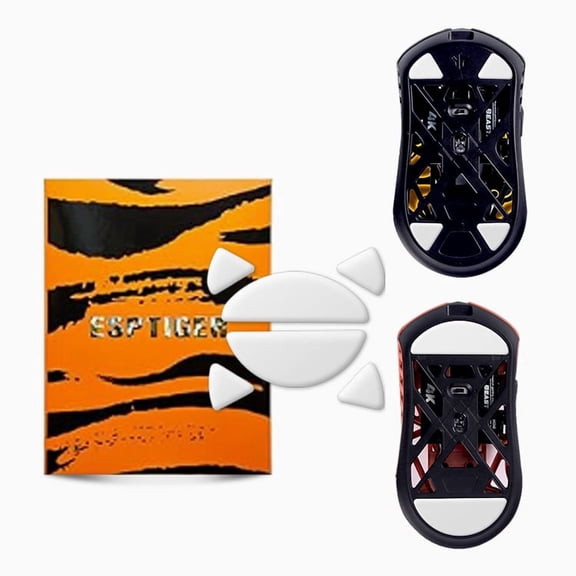 Esports Tiger ICE V2 Mouse Feet Mouse Skates For WLMouse BEAST X MAX Wireless Gaming Mouse