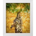thumbnail image 1 of Esposito, Ed 15x18 White Modern Wood Framed Museum Art Print Titled - Giraffe at the Zoo, 1 of 4
