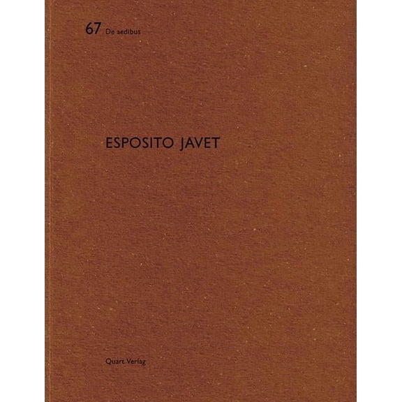 Esposito Javet: de Aedibus (Paperback)