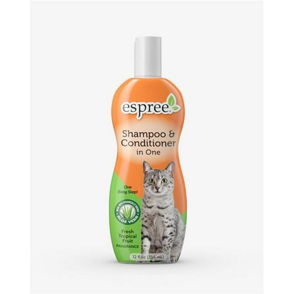 Espree Shampoo & Conditioner in One for Cats, 12 oz