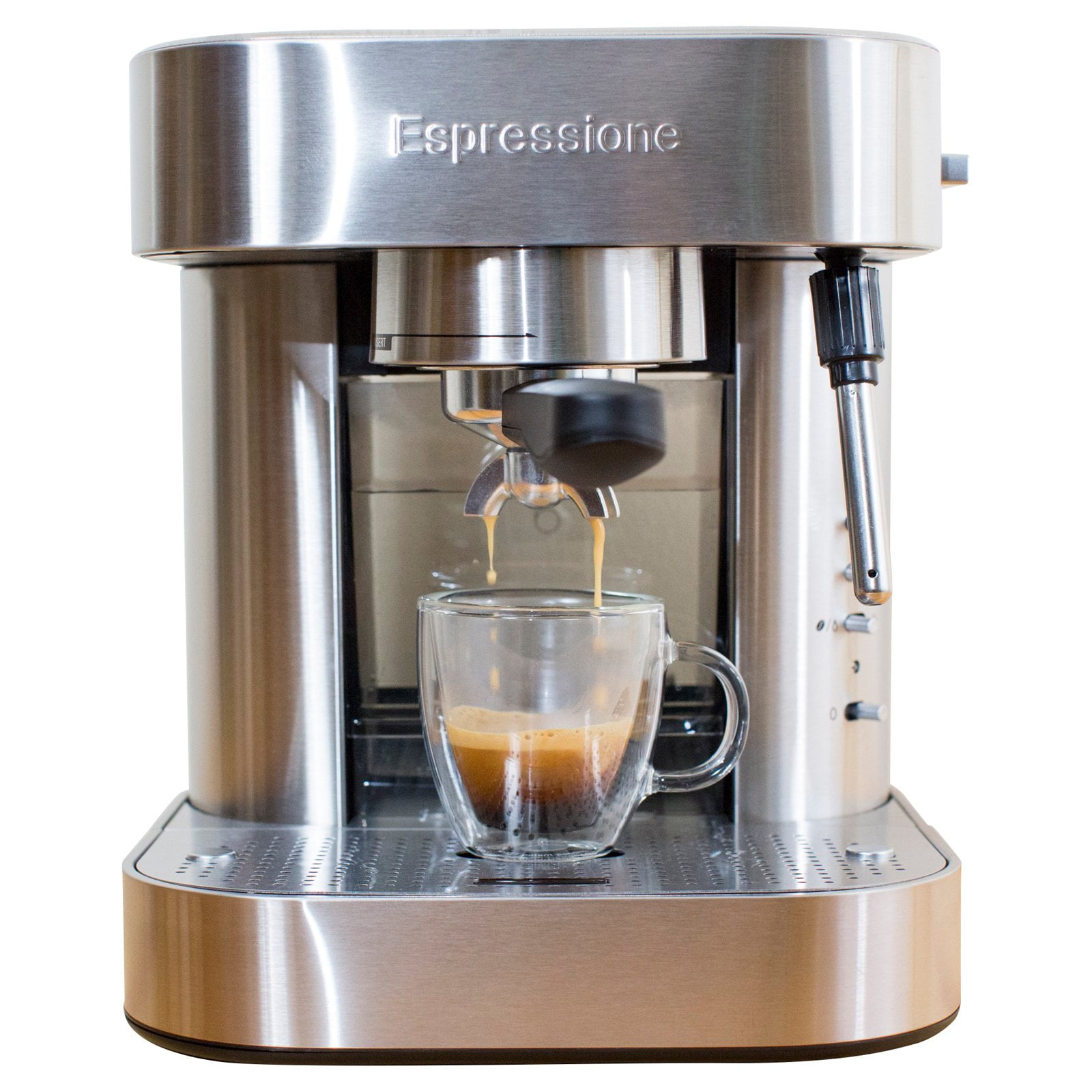 Espressione Stainless Steel Automatic Pump Espresso Machine with Thermo