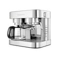 thumbnail image 1 of Espressione EM-1040 Stainless Steel Combination Espresso Machine and 10-Cup Drip Coffeemaker, 1 of 10