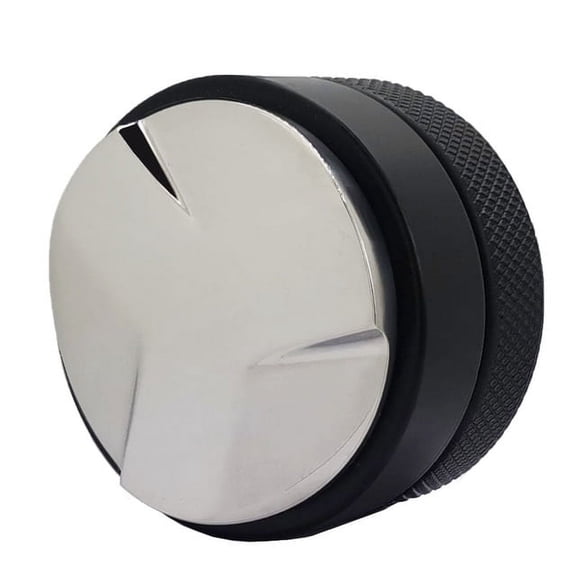 Espresso 304 Stainless Steel 51mm/53mm/58mm Coffee Distributor Leveler Tool Macaron Coffee Tamper with Three Angled Slopes
