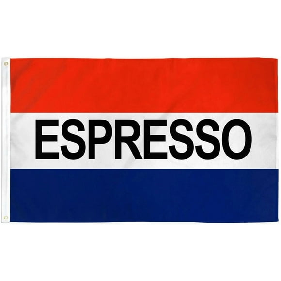 Espresso 3X5Ft Poly Flag Hot Espresso Cafes Coffee Shop Drinks Beverage Flag