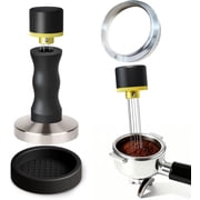 Espresso Accessories Kit, 2-in-1 Espresso Tamper and WDT Tool, 51mm Coffee Tamper with 304 Stainless Steel Needles, Espresso Accessories Gift for Home Baristas